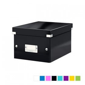 Petite Boîte de rangement en Carton A5+ avec couvercle LEITZ