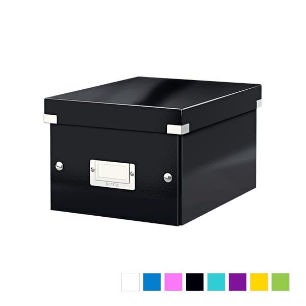 Petite Boîte de rangement en Carton A5+ avec couvercle LEITZ