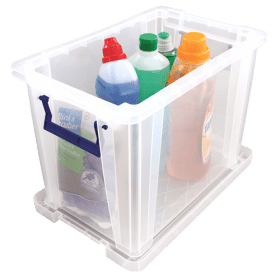 Boîte de rangement transparente professionnelle 18,5 litres FELLOWES