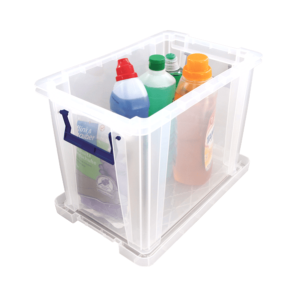 Boîte de rangement transparente professionnelle 18,5 litres FELLOWES
