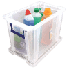 Boîte de rangement transparente professionnelle 18,5 litres FELLOWES