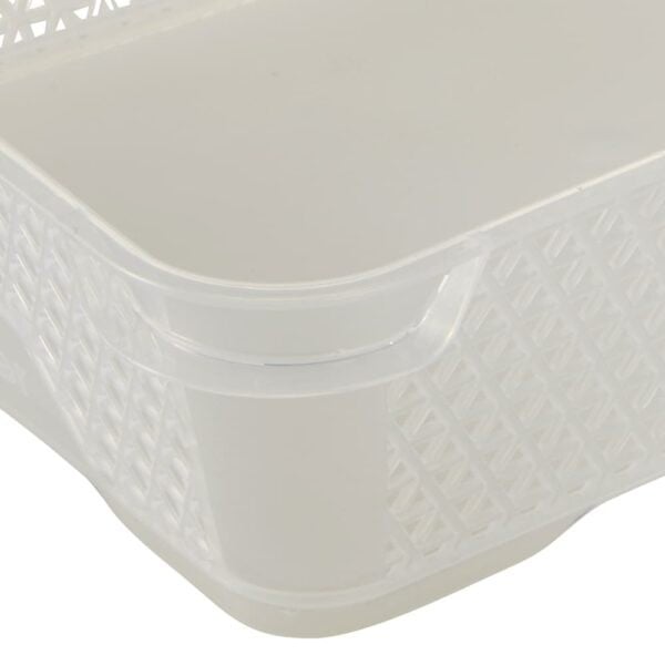 Corbeille de rangement bureau transparente A5 KEEEPER