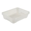 Corbeille de rangement bureau transparente A5 Keeeper