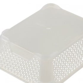 Petite Corbeille de Rangement A6 transparente Keeeper