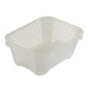 Corbeille de rangement transparente haute A7 Keeeper
