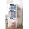 Boîte de rangement transparente pour professionnel 48 litres FELLOWES