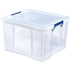 Boîte de rangement transparente pour professionnel 48 litres FELLOWES