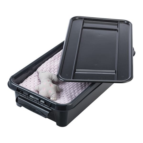 Boîte Plate Solide 31 litres en Plastique Recyclé ProBox PLAST TEAM