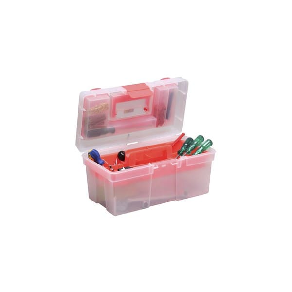 Mallette à Outils Transparente Colorée Allit
