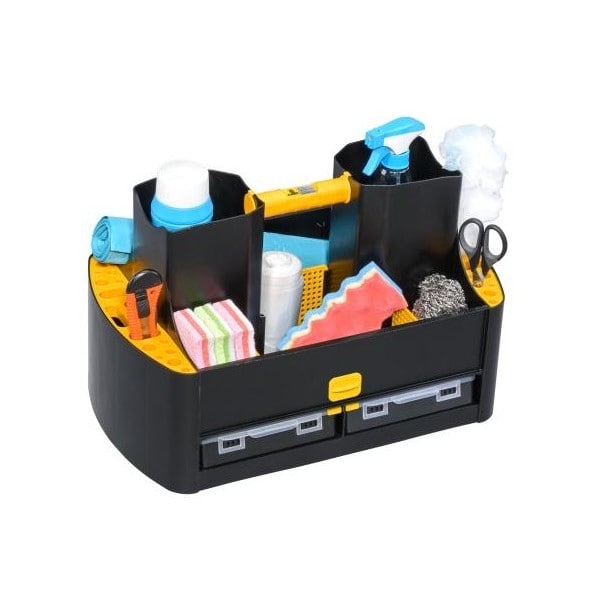 Porte Outils et Accessoires Ménages avec casiers compartiments Allit
