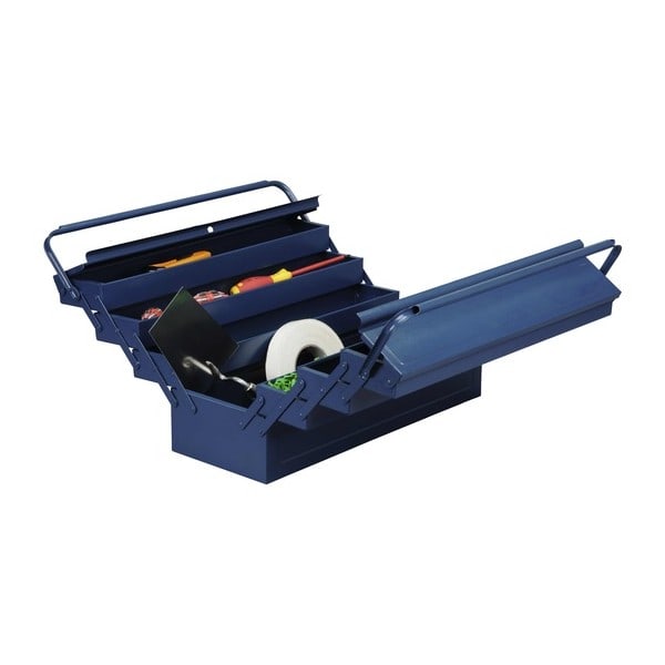 Caisse à Outils Bleu en Acier McPlus Metall 7/57 Allit