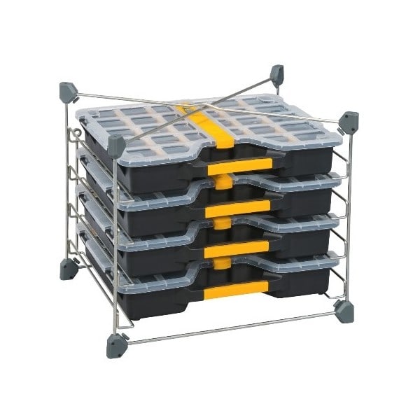 Rack pour boîtes de rangement EuroPlus Depot 37 Allit ALLIT