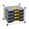 Rack pour boîtes de rangement EuroPlus Depot 37 Allit ALLIT