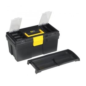 Caisse à Outils vide Noire et Jaune Allit