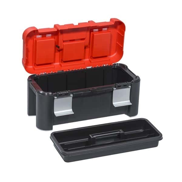 Boîte à outils compact vide avec compartiments dans couvercle Allit
