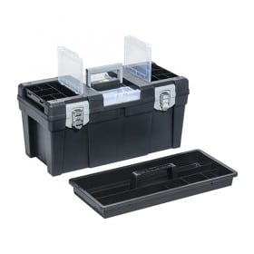 Caisse à outils vide solide avec compartiments vis et chevilles Allit