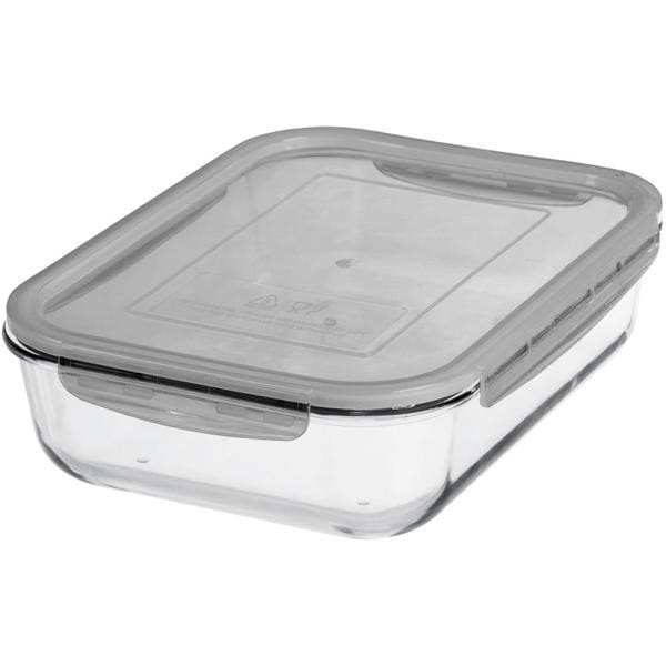 Grande boite alimentaire rectangulaire en verre 2,7 litres GASTROMAX