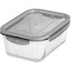 Boite alimentaire rectangulaire en verre 1,6 litre GASTROMAX
