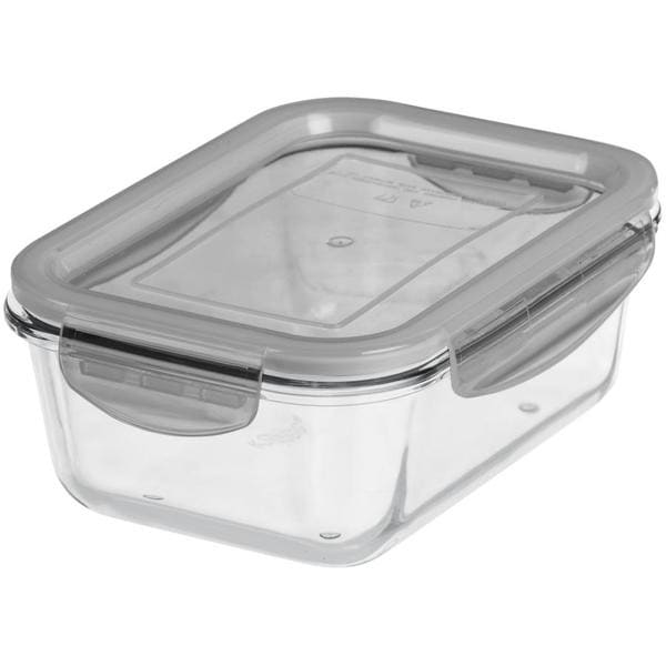 Boite alimentaire rectangulaire en verre 750 ml GASTROMAX