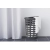Panier à linge moderne 54 litres ovale Plast team