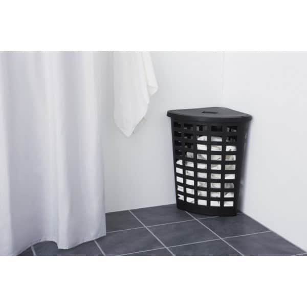 Panier à linge d'angle 54 litres Plast team