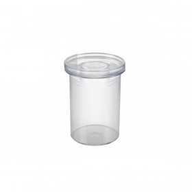 Boîte de conservation ronde pour placard 100 ml Plast team