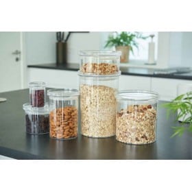 Boîte de conservation ronde pour placard 800 ml Plast team
