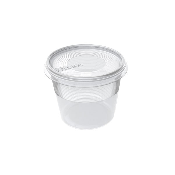 Petite boîte conservation congélation ronde 300 ml Plast team