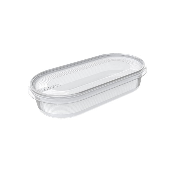 Petite boîte conservation congélation ovale 400 ml Plast team