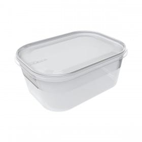 Boîte de conservation alimentaire congélation rectangulaire 1,4 litres Plast team
