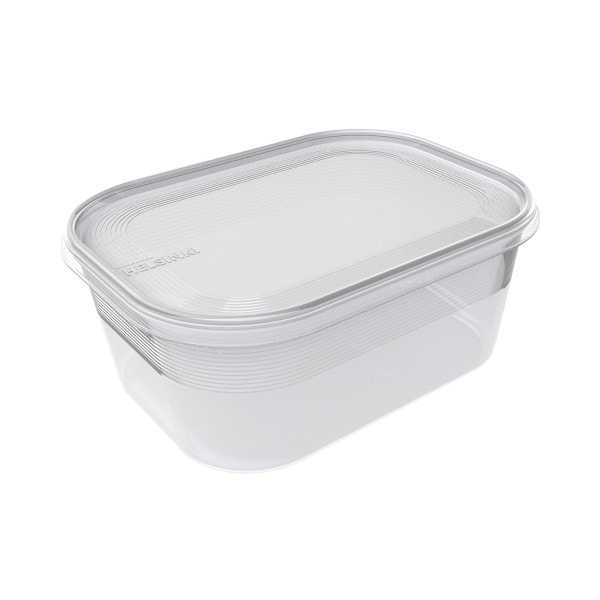 Boîte de conservation alimentaire congélation rectangulaire 1,4 litres Plast team