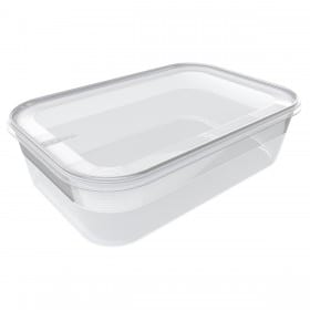 Grande Boîte alimentaire congélation rectangulaire 3 litres Plast team