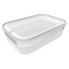 Grande Boîte alimentaire congélation rectangulaire 3 litres Plast team
