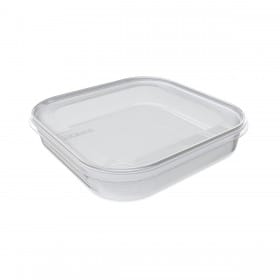 Boîte alimentaire congélation carrée 900 ml Plast team