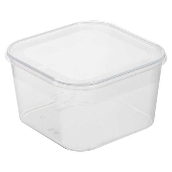 Grande Boîte alimentaire congélation carrée 3 litres Plast team