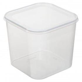 Grande Boîte alimentaire congélation carrée 4,6 litres Plast team