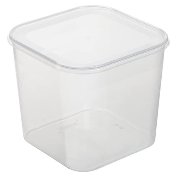 Grande Boîte alimentaire congélation carrée 4,6 litres Plast team