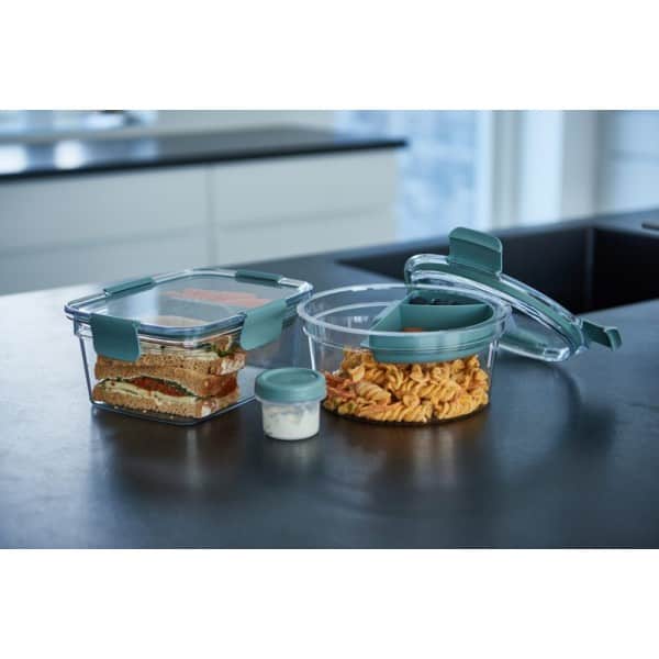 Boîte à repas ronde Résistante en Tritan 1,4 litres Plast team