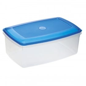 Grande Boîte de congélation rectangulaire avec dateur 5,1 litres Plast team