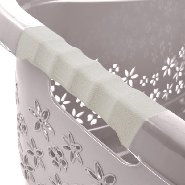 Corbeille à linge ergonomique à poignées souples 50 litres KEEEPER