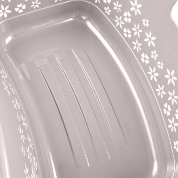 Corbeille à linge ergonomique à poignées souples 50 litres KEEEPER
