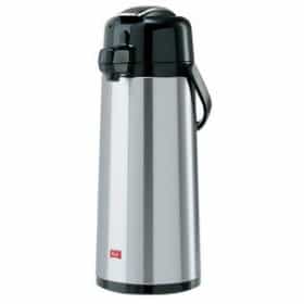 Carafe isotherme à pompe 2,2 litres argent et noir Melitta MELITTA