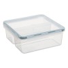 Boite Alimentaire en Plastique Double Compartiments 2 x 1,19 litre Plast team