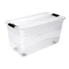 Grande Caisse de rangement avec roulettes 83 litres Keeeper