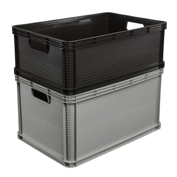 Caisse de rangement empilable Spéciale Alimentaire 45 litres Keeeper