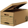 Lot de 10 Boîtes d'Archivage en Carton Recyclé Superposables