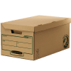 Lot de 10 Boîtes d'Archivage en Carton Recyclé Superposables FELLOWES
