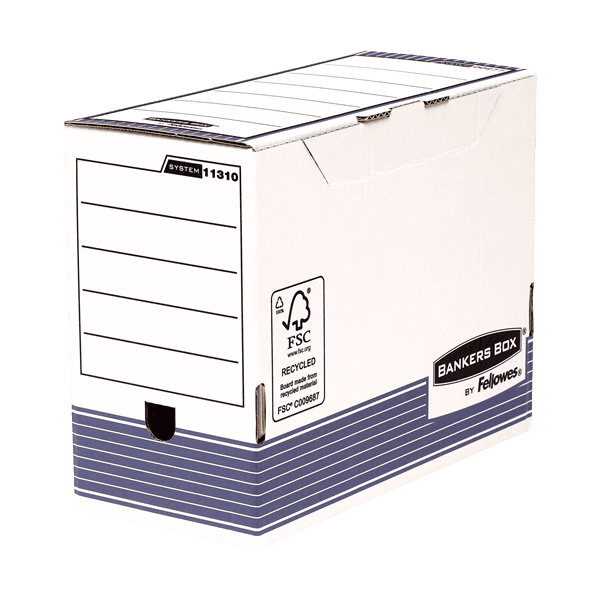 20 Boîtes d'archives en carton A4+ pour charge lourde Largeur 15 cm FELLOWES