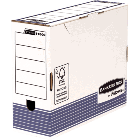 20 Boîtes d'archives en carton A4+ pour charge lourde Largeur 10 cm FELLOWES