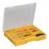 Boîte de rangement jaune 15 compartiments Basic Allit